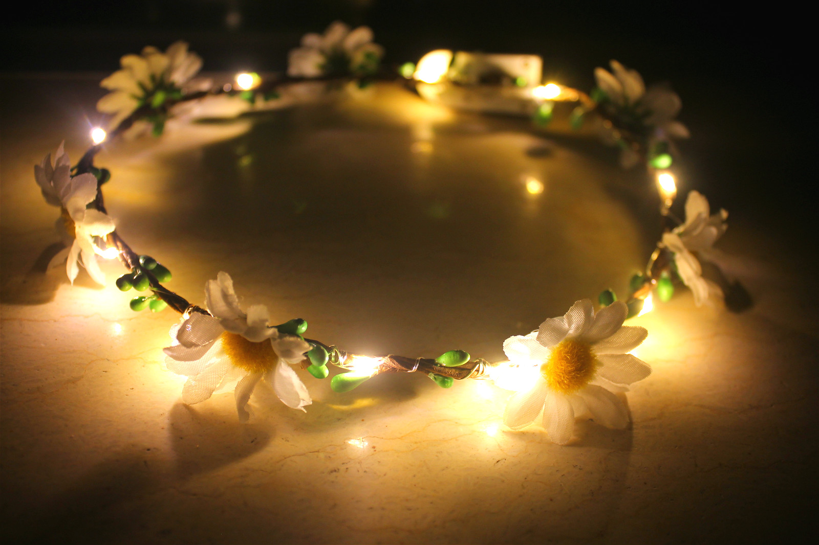 Light up Sunflower Crowns